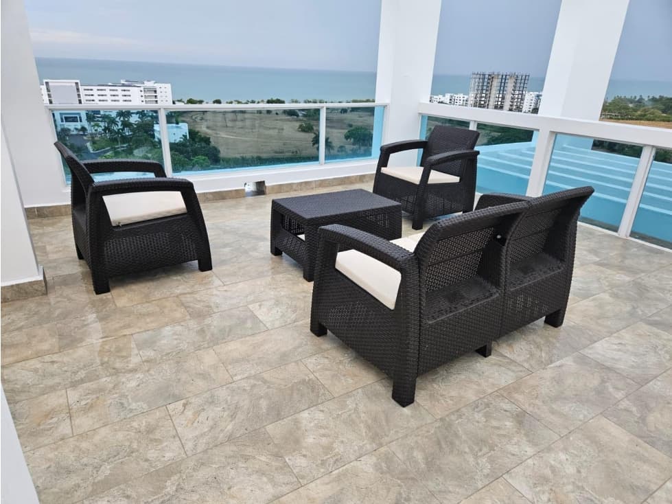 PLAYA BLANCA PENTHOUSE PH FOUNDERS ROOFTOP Y JACUZZI -VISTA AL MAR - 1