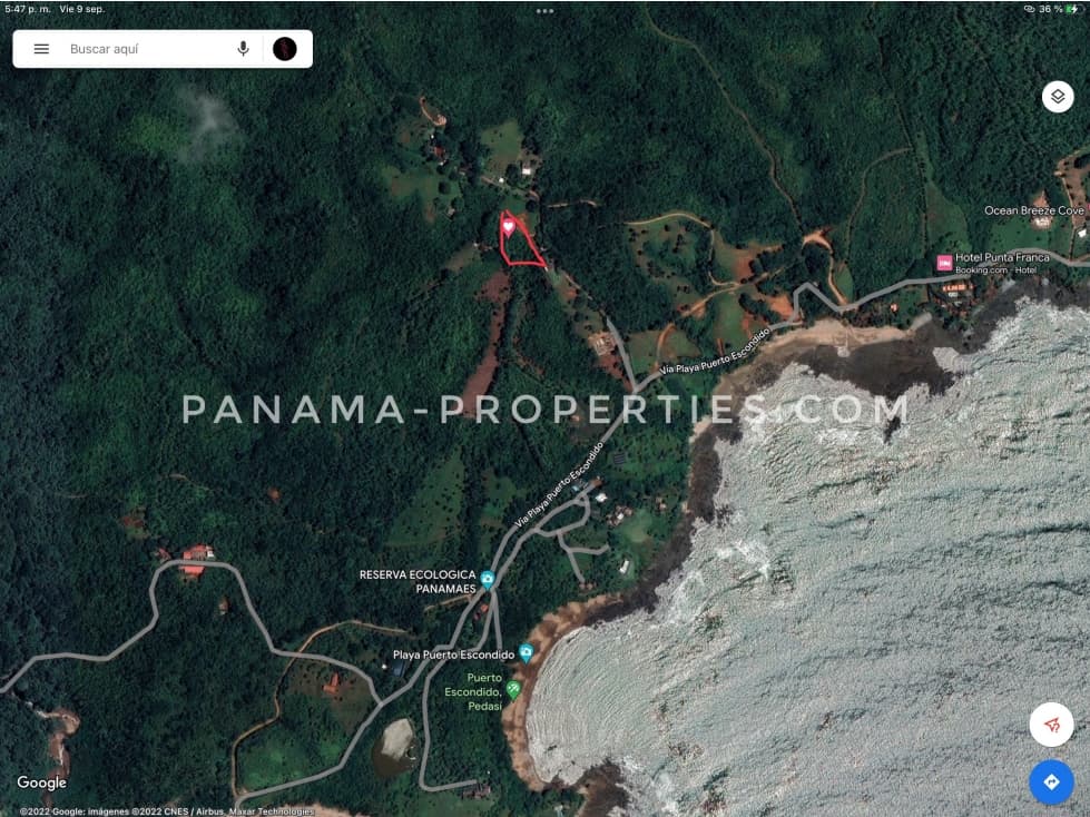 Maravilloso Lote para construir con vista al mar, en Pedasi. - 1
