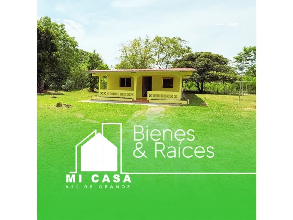 SE ALQUILA CASA EN CHIRRERITA C591 - 1