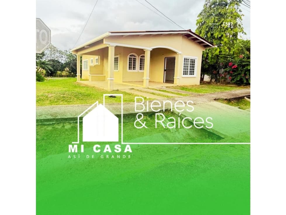 SE ALQUILA CASA QUINTAS DEL ENCANTO PENONOMÉ - 1