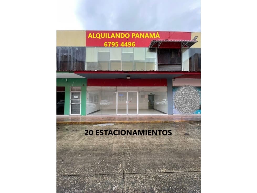 Se Alquila Local con Oficinas 280 Mts Juan Diaz $3.300.00 - 1