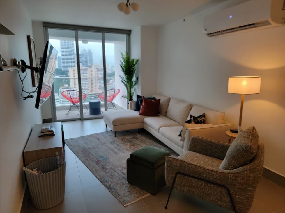 SE RENTA HERMOSO APARTAMENTO EN BELLA VISTA - 1
