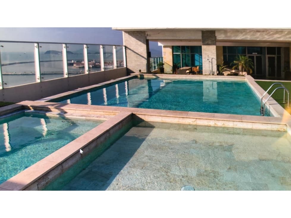 SE ALQUILA APARTAMENTO VISTA AL MAR, AVENIDA BALBOA PH H2O - 1