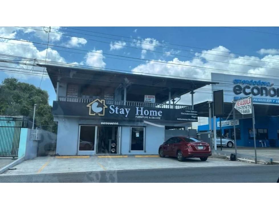ALQUILO CASA COMERCIAL EN LA CHORRERA PLAZA LIBERTADORES 140MTS - 1