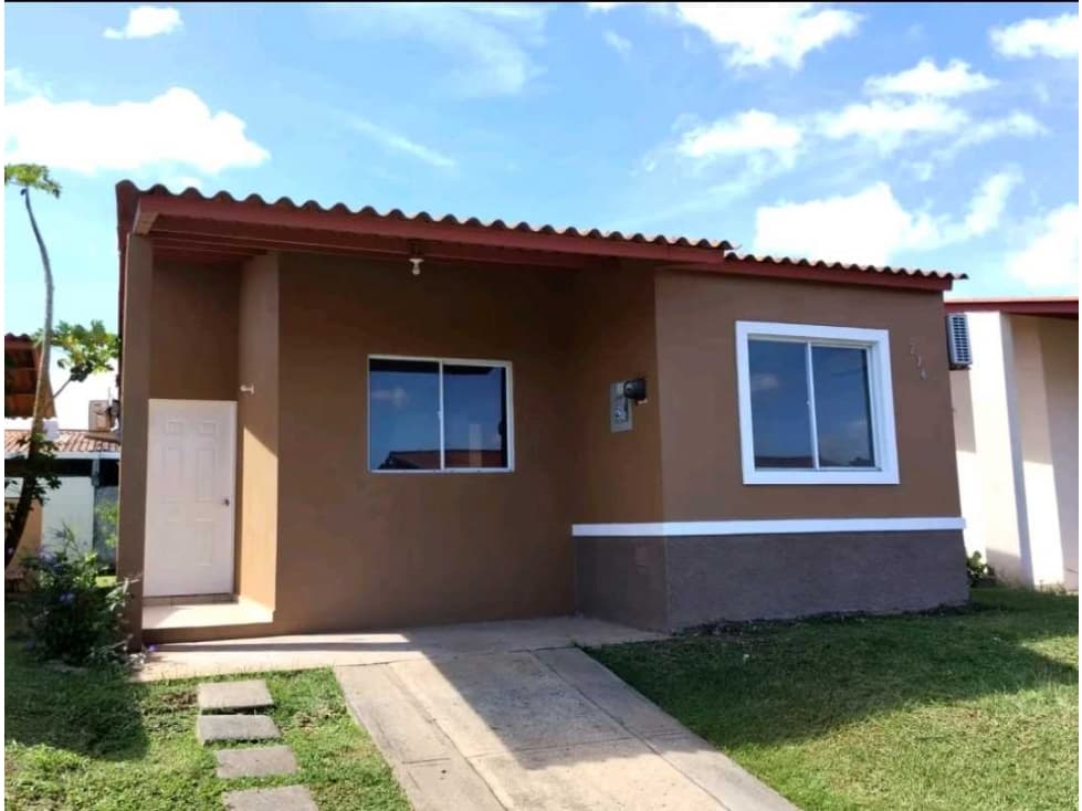 ALQUILO CASA EN LA CHORRERA COSTA VERDE LOS ALMENDROS 3R (DMFS) - 1