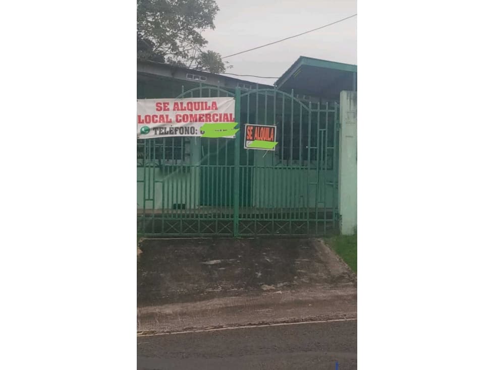 ALQUILO LOCAL EN CHORREA EL CARMEN - 1
