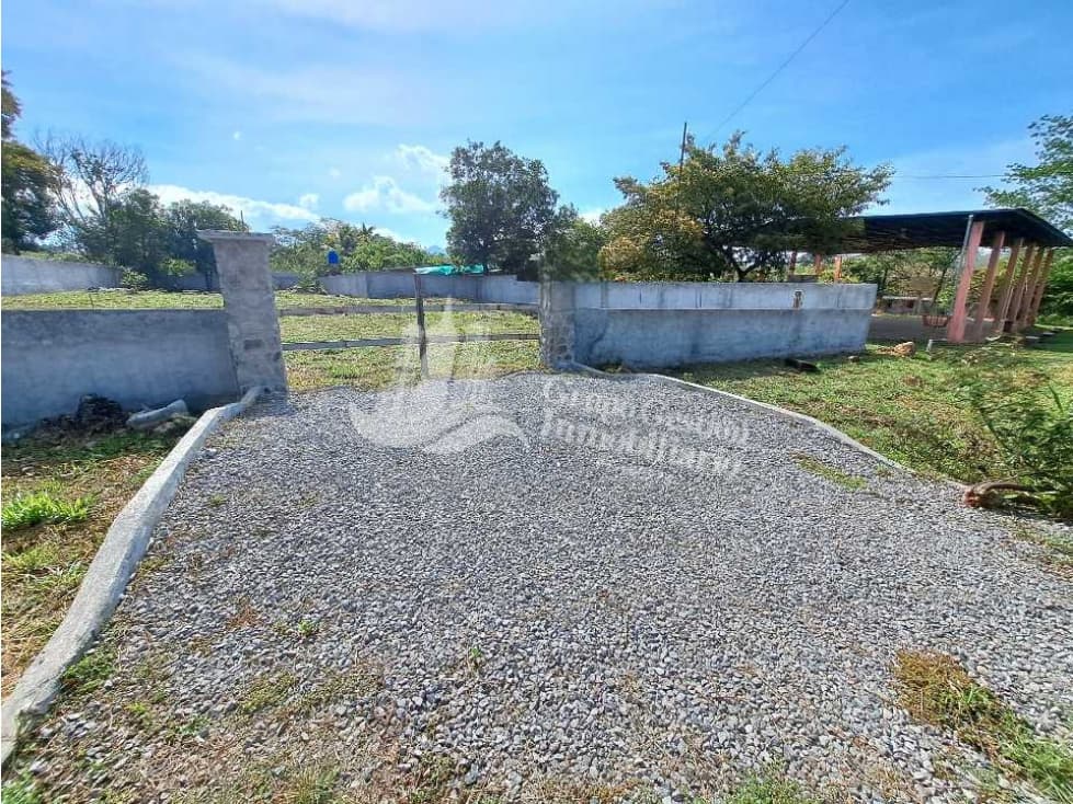 VENDO LOTE CON MURO PERIMETRAL CALDERA - 1