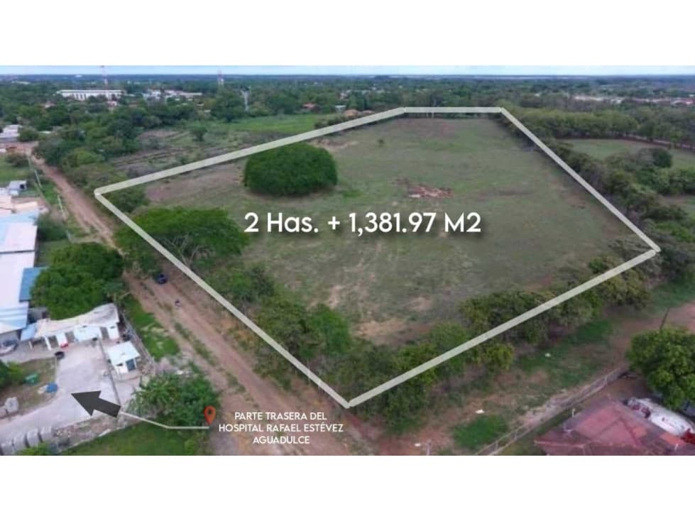 VENTA DE TERRERO EN AGUADULCE TOTALMENTE PLANO a 60 x mt2 NEGOCIABLE - 1