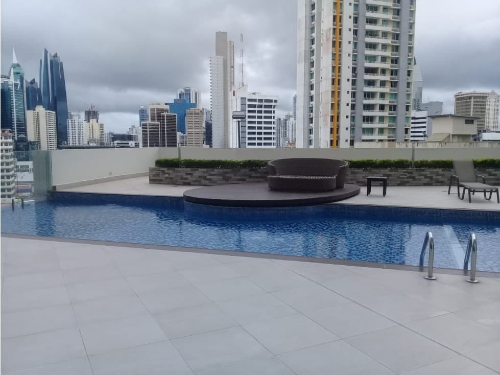 ALQUILER DE APARTAMENTO AMOBLADO EN PH LUXOR , EL CANGREJO - 1