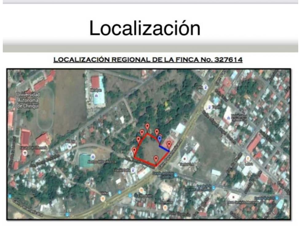 VENDO TERRENO DE ESQUINA - INTERAMERICANA - 1